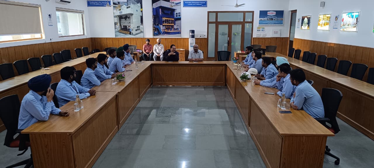 Alumni Connect at their Workplace, ISGEC